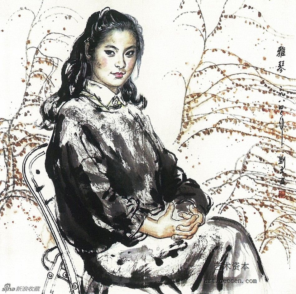 雅琴 100cm×100cm 1984年